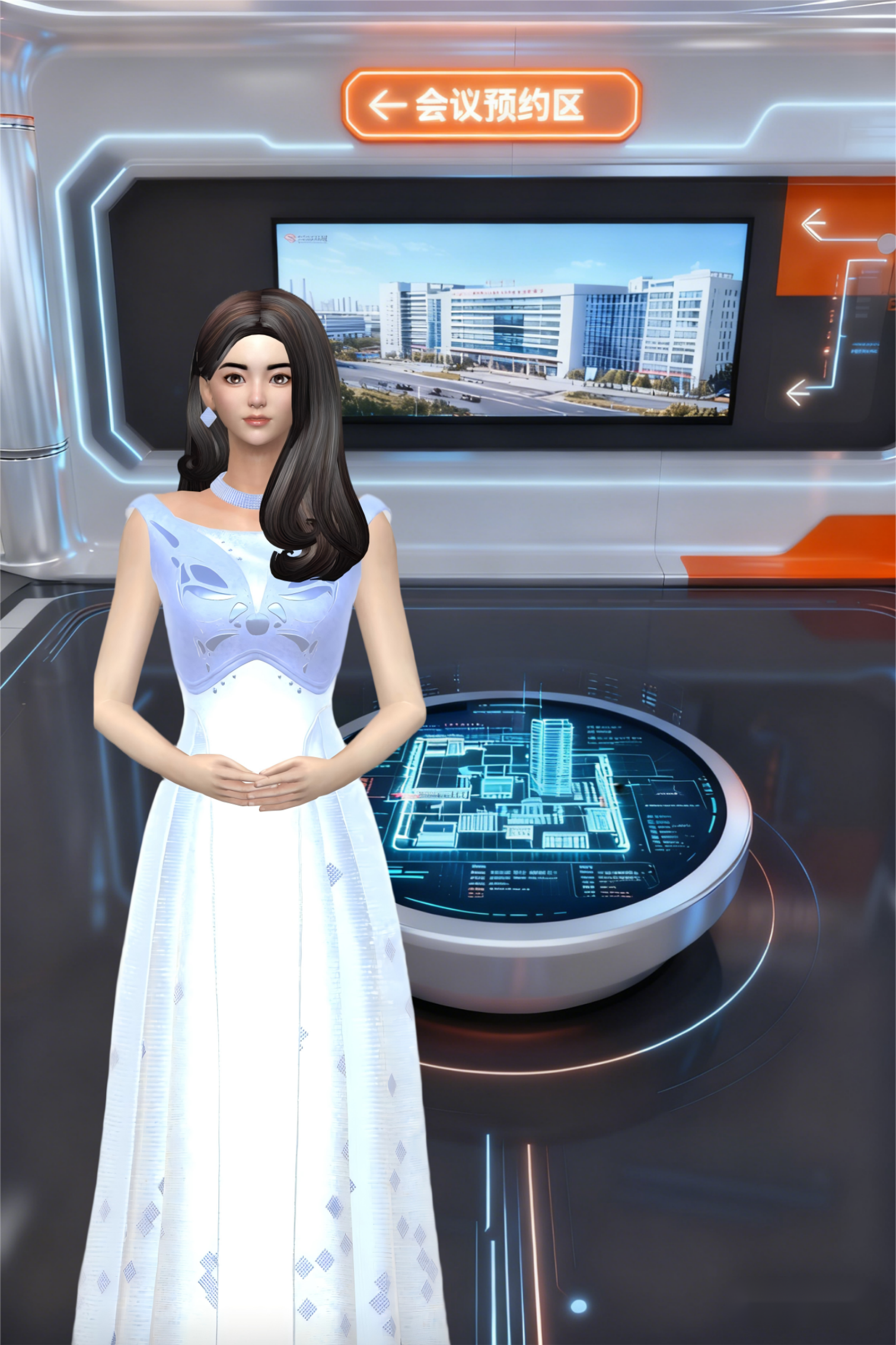 AI多数字人智慧大屏及硬件